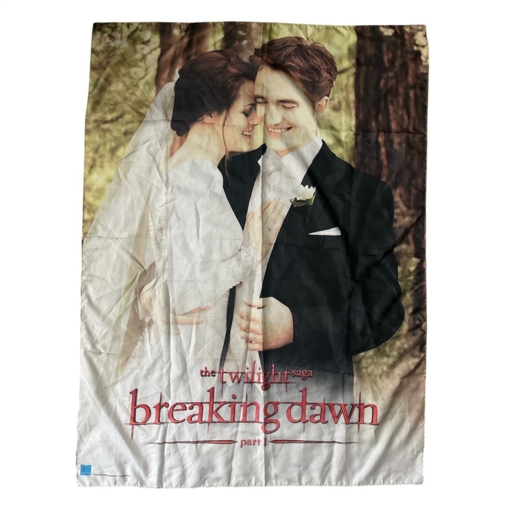 The Twilight Saga 2012 Breaking Dawn Part 1 Semi Sheer Poster Tapestry Scarf
